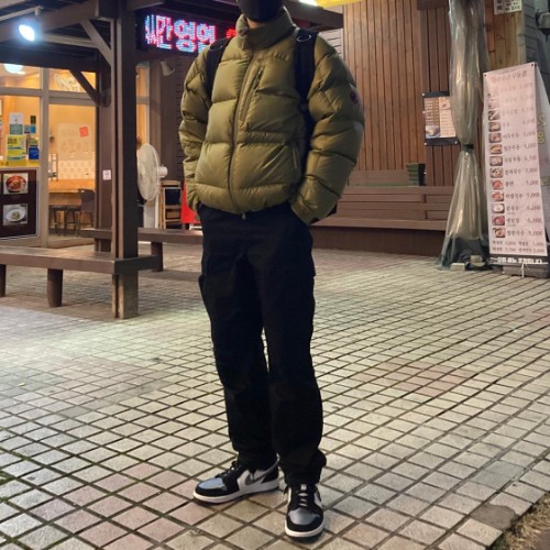 조던 1 미드 사틴 그레이토 852542-011 photo review